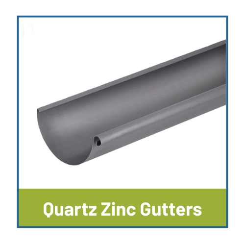 Infinity Quartz Zinc Gutters 