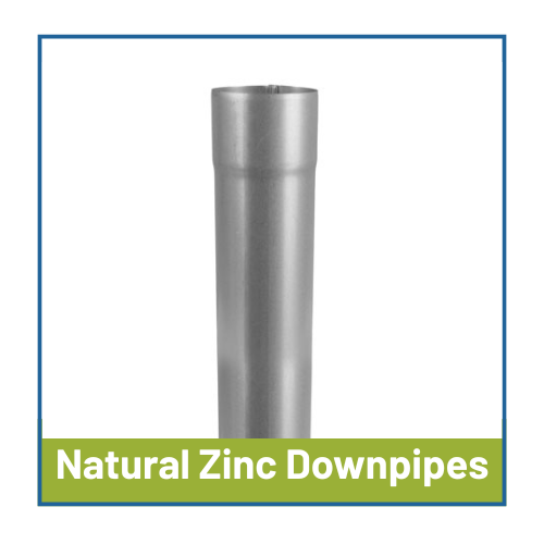 Infinity Natural Zinc Downpipes 