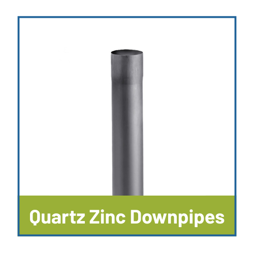Infinity Quartz Zinc Downpipes