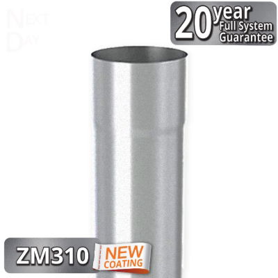 ZM Galvanised Infinity Steel Downpipes