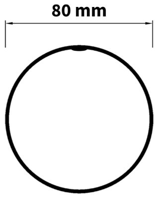 Infinity Quartz Zinc Downpipes 80mm Round