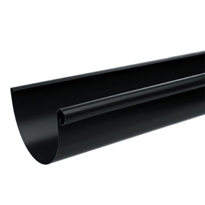 Black Infinity Steel Gutters