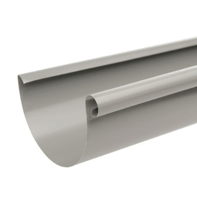 Dusty Grey Infinity Steel Gutters