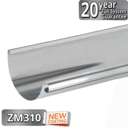 ZM Galvanised Infinity Steel Gutters