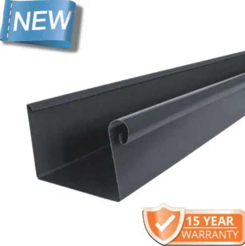 Anthracite Grey Infinity Steel Box Gutter