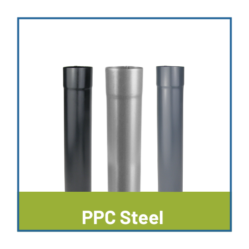 PPC Steel Downpipes