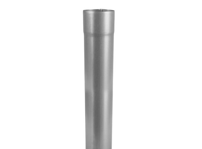 60mm Galvanised Steel Downpipe 3m Length