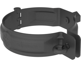 80mm Grey Colordur Steel Downpipe M10 Bracket 