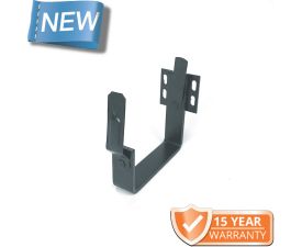 120x75mm Box Profile RAL 7016 Anthracite Grey Coated Galvanised Steel Fascia Gutter Bracket