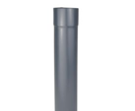 60mm Anthracite Steel Downpipe 3m