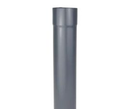 60mm Anthracite Steel Downpipe 2m