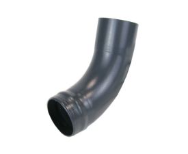 60mm Anthracite Steel D/Pipe Shoe
