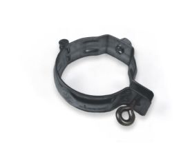 100mm Anthracite D/Pipe Brkt with M10 Bo