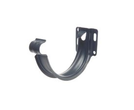 115mm Anthracite Grey Steel Half-Round Fascia Bracket