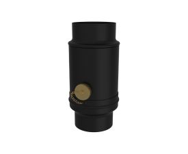 80mm Black Colordur Steel Rainwater Collector 