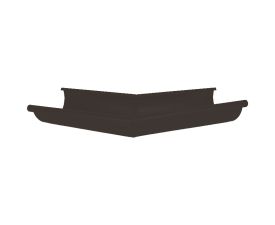 125mm Brown Colordur Steel Half Round 135° Angle