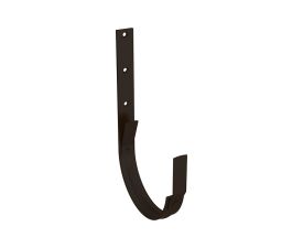 125mm Brown Colordur Steel Half Round Non Bent Rafter Bracket