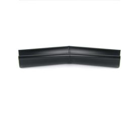 125mm Half Round Black Coated Galvanised Steel 135degree Internal Gutter Angle
