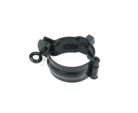 60mm Black Galvanised Steel Downpipe Bracket with M10 Boss - for use with M10 Screw (not included)