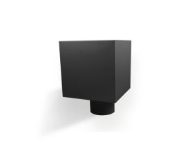 100mm Black PLAIN Hopper Head