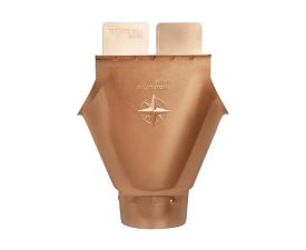 150mm HR Copper 100mm Wrap around Outlet