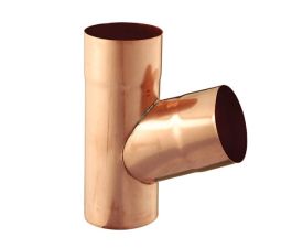 100mm Copper 70 deg Branch