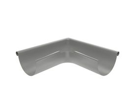 115mm Half Round Dusty Grey Galvanised Steel 90degree External Gutter Angle