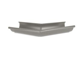 115mm Half Round Dusty Grey Galvanised Steel 135degree External Gutter Angle