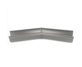 115mm Half Round Dusty Grey Galvanised Steel 135degree Internal Gutter Angle