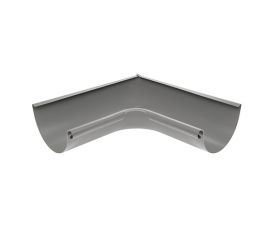 115mm Half Round Dusty Grey Galvanised Steel 90degree Internal Gutter Angle
