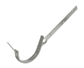 125mm Half Round Dusty Grey Galvanised Steel Side Fix Rafter Bracket 