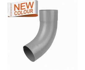 80mm Grey Aluminium Steel 90° bend