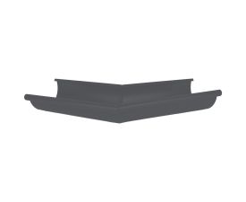 125mm Grey Colordur Steel Half Round 135° Angle 