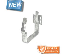 120x75mm Box Profile Galvanised Steel Fascia Gutter Bracket