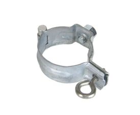 60mm Galvanised Steel Downpipe Bracket with M10 Boss - for use with M10 Screw (not included)
