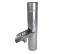 100mm Galvanised Steel Access Pipe