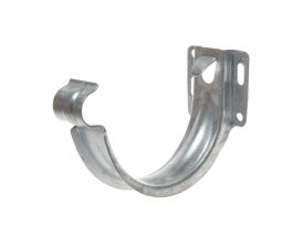 115mm Half Round Galvanised Steel Short Back Fascia Bracket