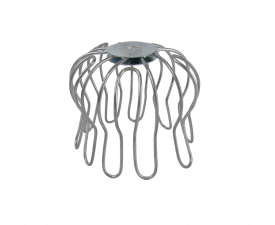 100mm Galv Steel Outlet Leaf Guard