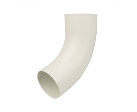 80mm Grey White Steel D/Pipe 70 Bend