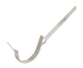 115mm Half Round Grey White Galvanised Steel Side Fix Rafter Bracket 