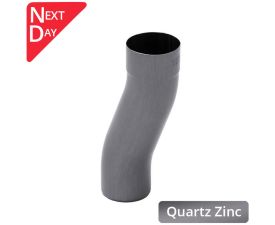 80mm Quartz Zinc D/Pipe Offset 60mm