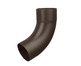 80mm Sepia Steel D/Pipe 70 Bend