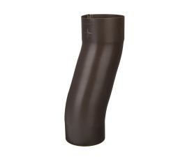 80mm Sepia Steel D/Pipe  60mm Offset